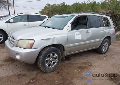 2004 Toyota Highlander V6 из США, поврежденный, VIN JTEDP21A040004678
